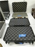 2pc Lot Of Hard Case Pistol Carrying Case
