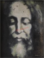 Roberto Montenegro Shroud Oil on Canvas