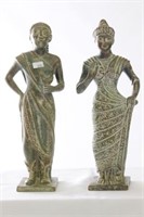 Pair of Italian Pottery Figures