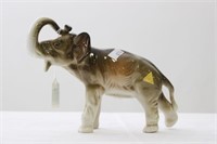 Royal Dux Young Elephant Figurine