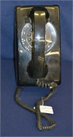 Vintage Cortelco Rotary Dial Wall Mount Phone