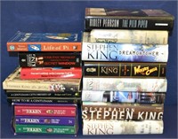 Lot of 17 Novels - Hardcover and Softcover