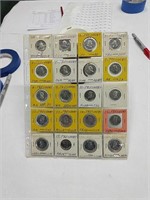 20pc lot of presidential tokens