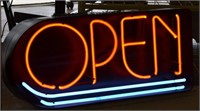 Large 34" Neon Open Sign