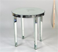 Modern Mirrored Venetian Style Occasional Table
