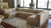 Donghia Six Piece Sectional Modernist Sofa