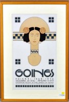 D. L. Goines "Posters 1908-1970" Exhibition Poster