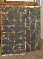 12 Antique Metal Ceiling Tile Panels