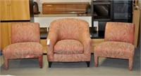 Suite Three Donghia Upholstered Chairs
