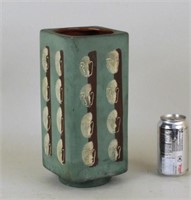 Kru Modern Pottery Vase W/Incised Designs