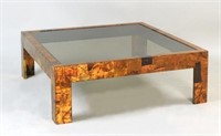 Paul Evans Style Copper "Patchwork" Cocktail Table