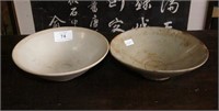 2 x Sung period bowls, one a Qingbai