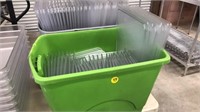 Qty of Condiment Container Lids in Tub