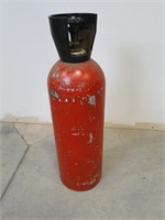 Vintage Red Carbon Dioxide Tank
