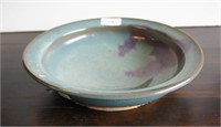 Junyao shallow bowl, with everted mouth rim,