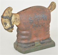 Barney Google's "Spark Plug" Cast Iron Bank