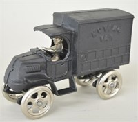 1923 AC Williams Cast Iron Moving Van Truck-Restor