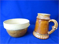 Glazed Pottery - 2 Items