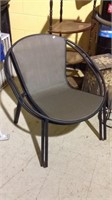 To round back patio chairs matching, stackable