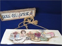 Doll Wall Plaques