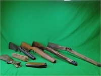 Wooden gun stocks