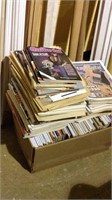 Extra extra large box of guitar related magazines