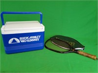 Wilson Racket Ball Racket & Small Igloo Cooler