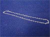 Cute 925 Silver 13" Junior Heart Link Necklace