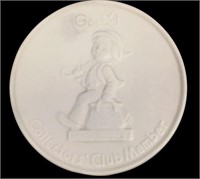 1976 Goebel Collectors' Club Membership Medallion