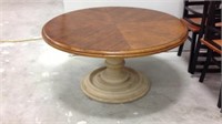 Round table w/concrete base