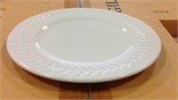 Steelite banquet rim plate 10 3/4 box w 24 pcs