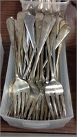 Lot of 50 banquet forks
