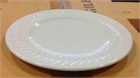 Steelite banquet rim plate10 3/4 box w 24 pcs