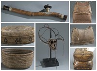7 ethnographic objects. 20th century.