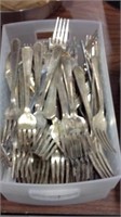 Lot of 123 banquet forks
