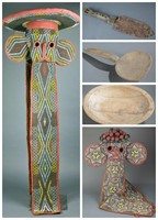 5 ethnograpic objects. 20th century