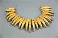 Polynesian whalebone necklace