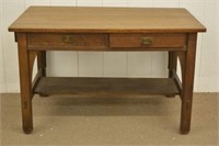 L. & J.G. Stickley Oak Arts & Crafts Desk