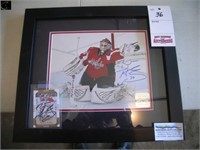 Signed Holtby Picture & Card, Courtesy of