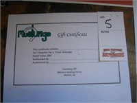 Gift Certificate 1 hr massage, Courtesy of