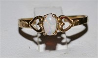 14KT Yellow Gold Opal Ring