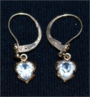 Costume Earrings w/ Crystal Accents