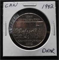 1867 - 1982 Commemerative Canadian Dollar