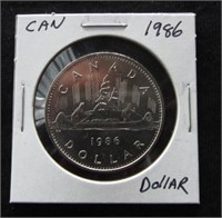 1986 Canadian Voyageur  Dollar