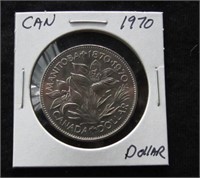 1870 - 1970 Manitoba Dollar