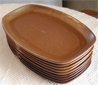 Frankoma Pottery 9 Oval Plates