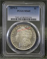 1879 S PCGS MS 65 Morgan Silver Dollar