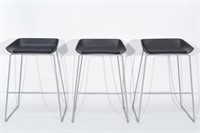 (3) CONTEMPORARY BAR STOOLS BY TURNSTONE