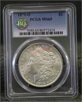 1879 O PCGS MS 65 PQ Morgan Silver Dollar