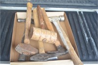 ASSORTED HAMMERS AND MALLET